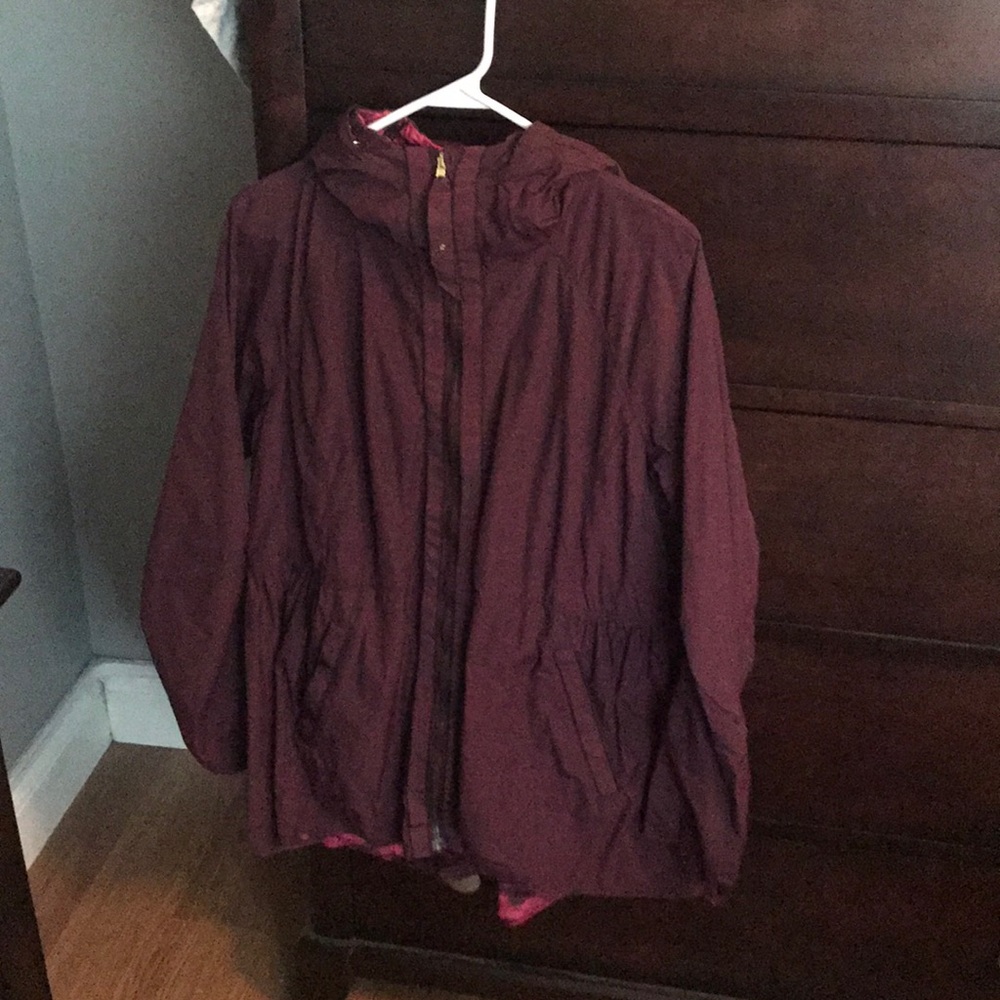 Lululemon rain Jacket, sz10 worm once!
